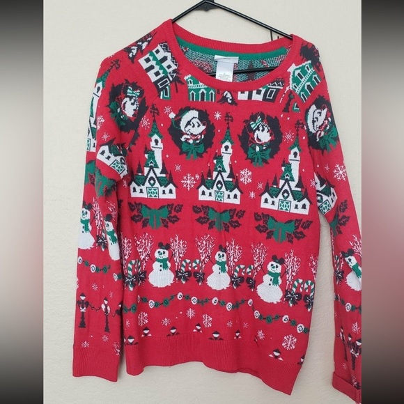 Sweaters - Disney Christmas sweater sz L